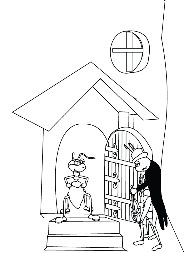 fable coloring pages - photo #50