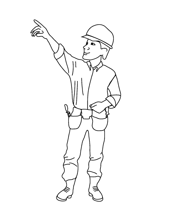 Coloring Pages Engineer