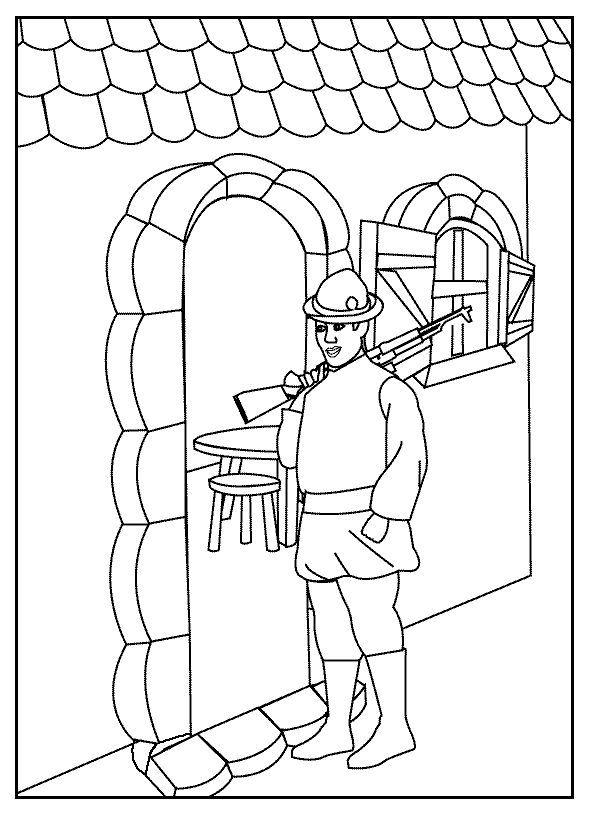 Coloring pages index : : Little Red Riding Hood index : : Print