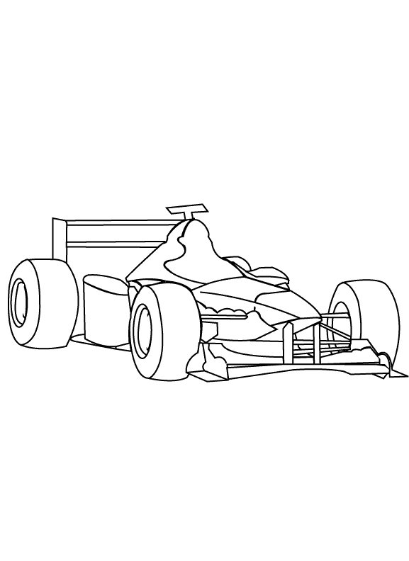 f1 coloring pages - photo #49