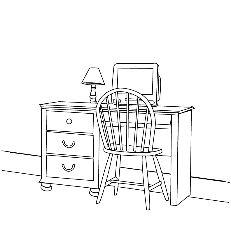 coloring-pages-office