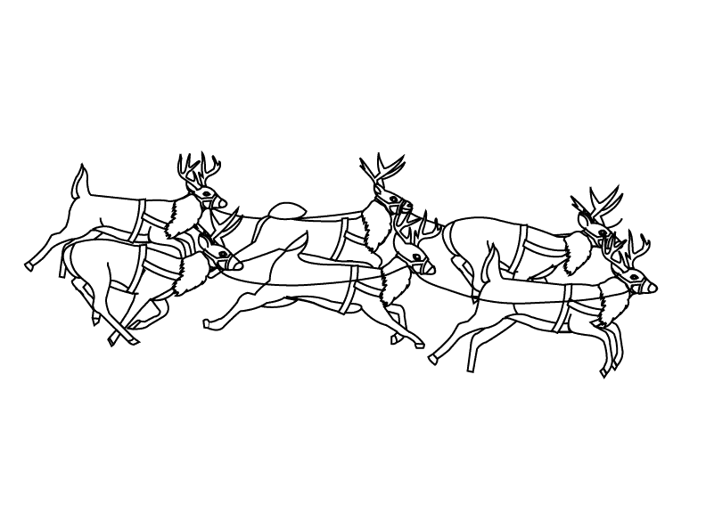 Reindeer__coloring page