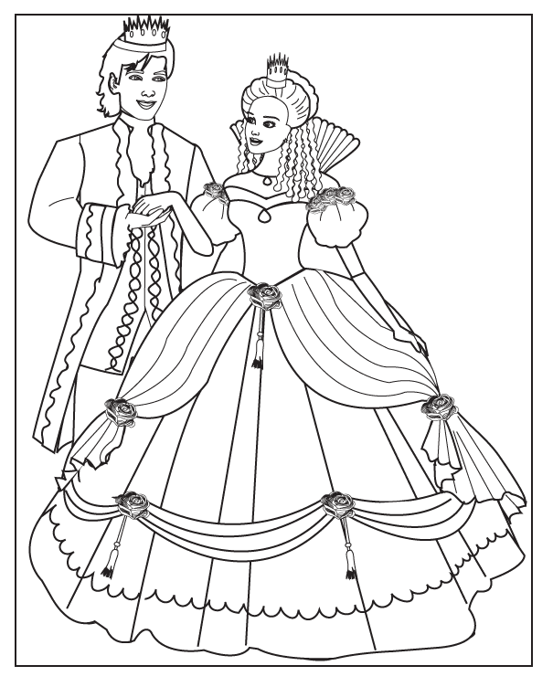 Cinderella coloring page 10_coloring page
