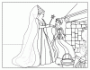 Cinderella coloring page 3