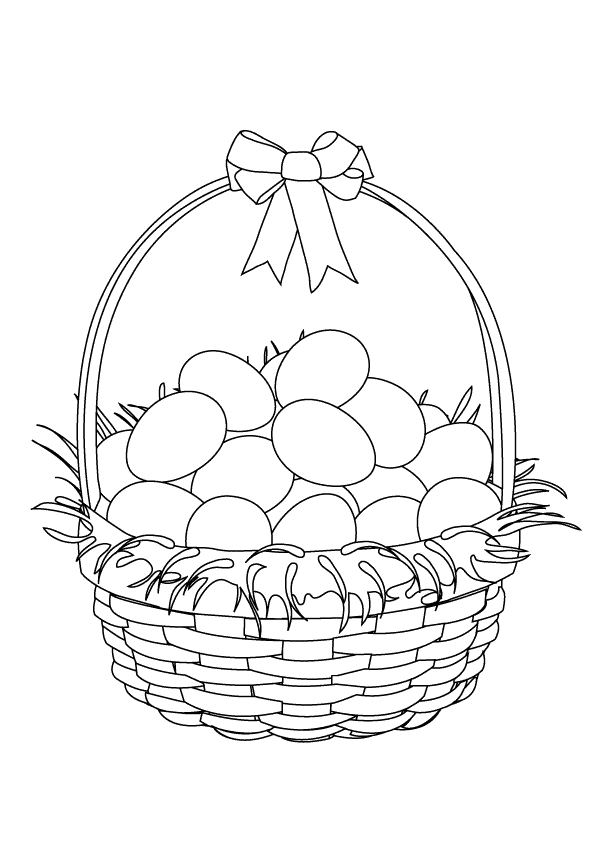 Easter Basket_coloring page