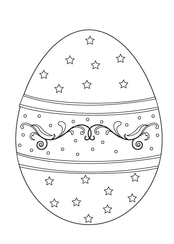 Easter Egg_coloring page