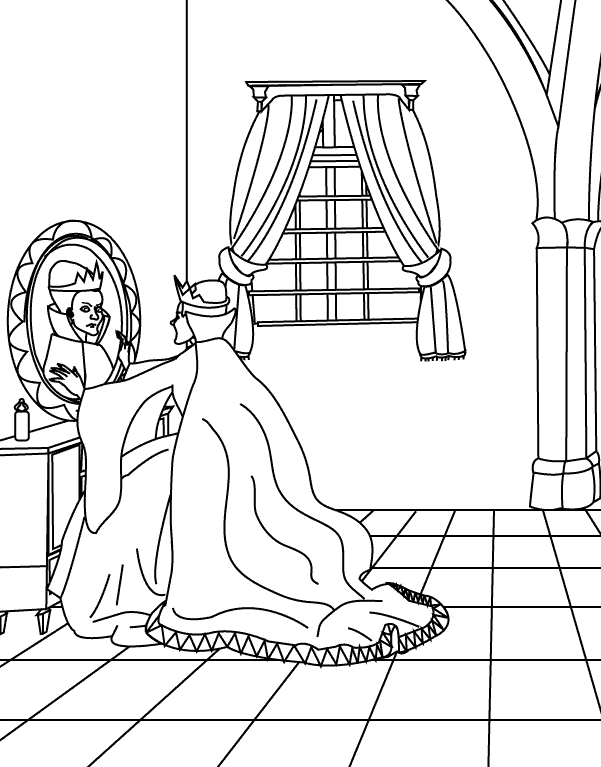 Wicked Queen_coloring page