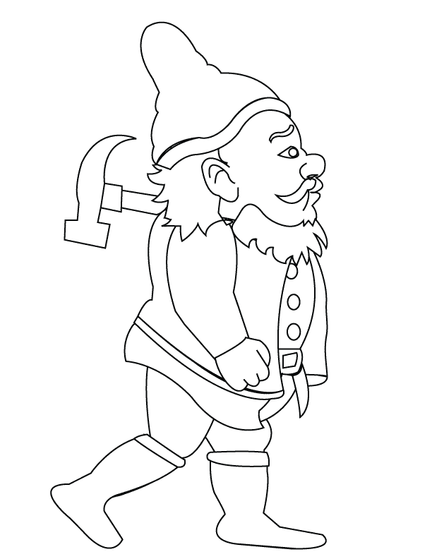 Dwarf7_coloring page