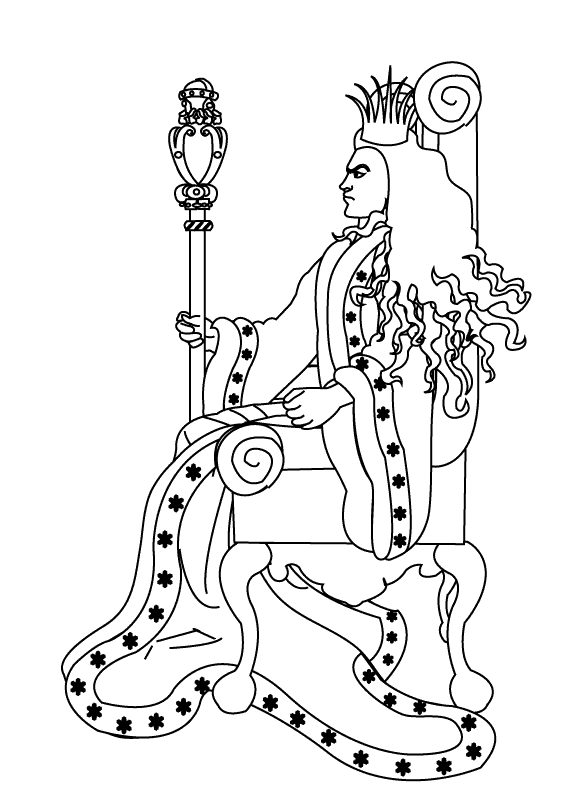 Frost King_coloring page
