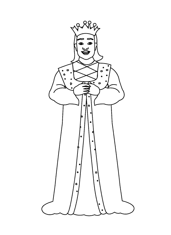 Coloring Pages - King