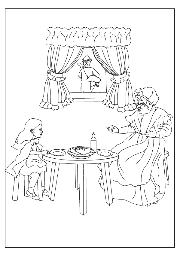 Little Red Riding Hood 9_coloring page