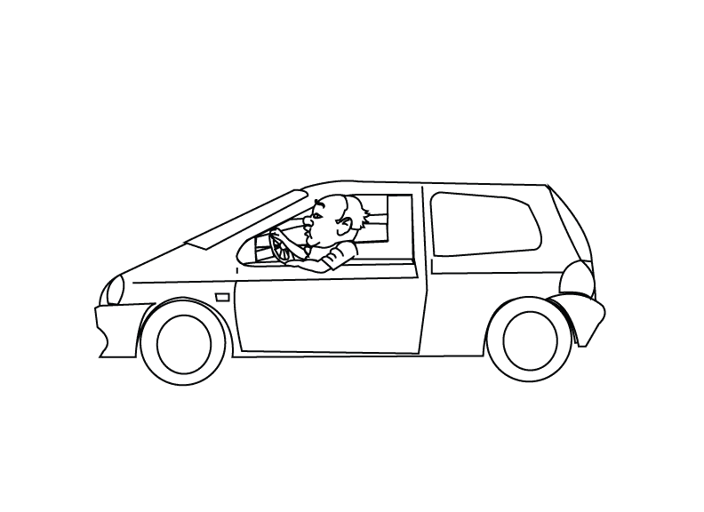 Car1_coloring page