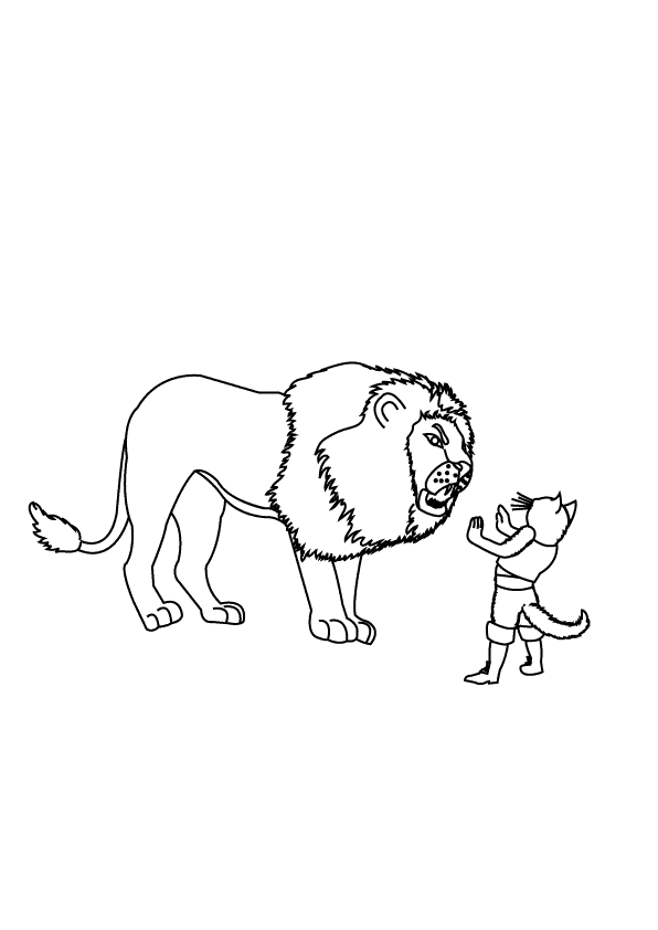 Coloring Pages - Puss In Boots 11