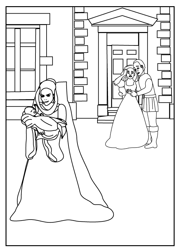 Rapunzel coloring page 3_coloring page