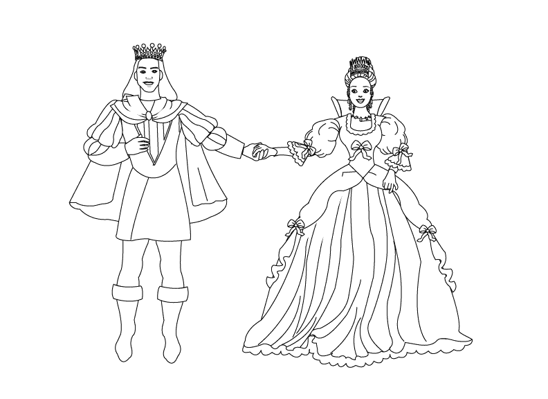 Coloring Pages - The wedding