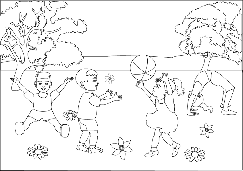 The Selfish Giant 1_coloring page