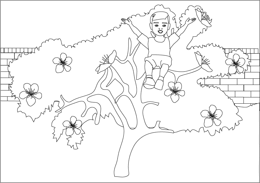 The Selfish Giant 4_coloring page