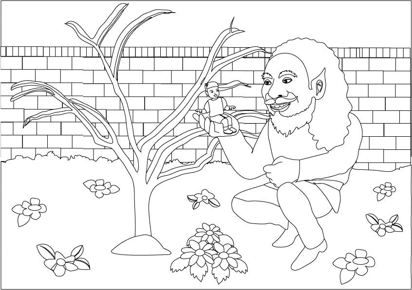 The Selfish Giant 5_coloring page