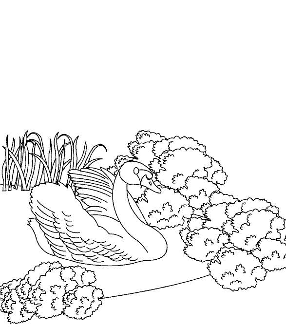 The Ugly Duckling page 9_coloring page