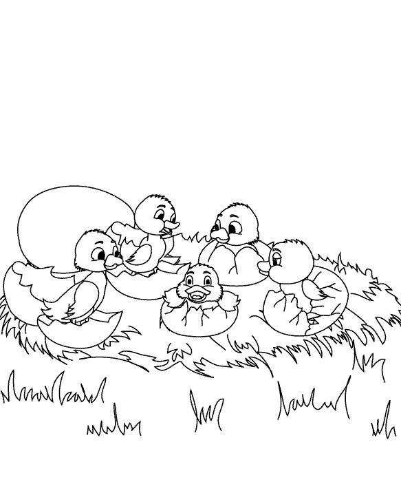 The Ugly Duckling page 2_coloring page