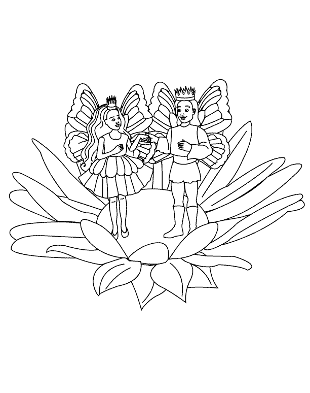 Thumbelina Page 10_coloring page