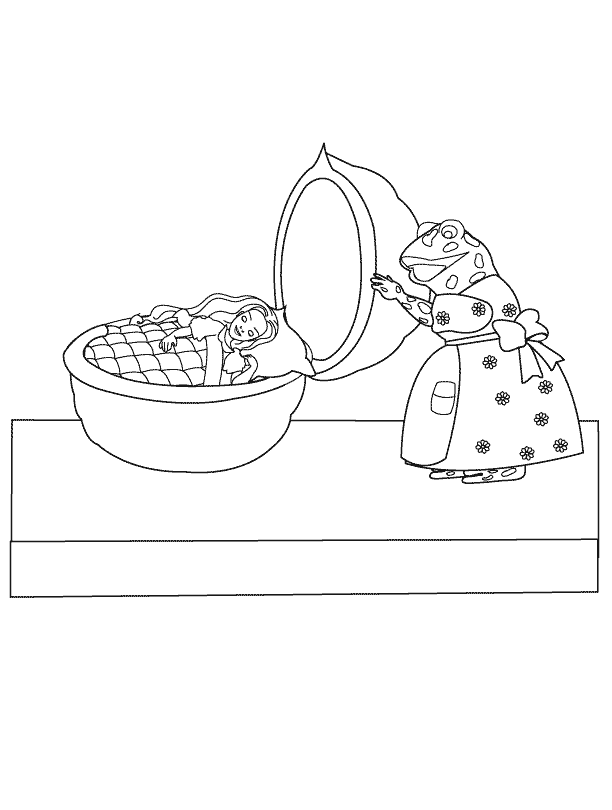 Thumbelina Page2_coloring page