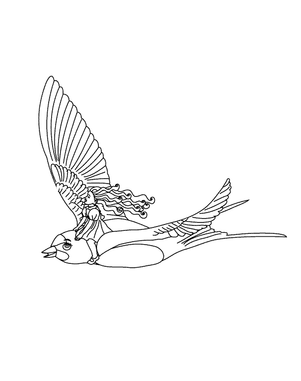 Thumbelina Page9_coloring page