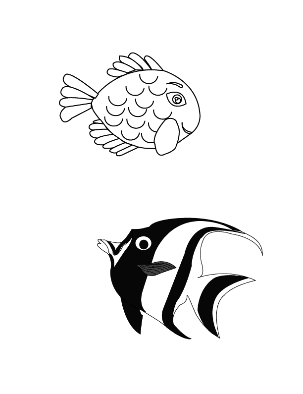 Fish2_coloring page
