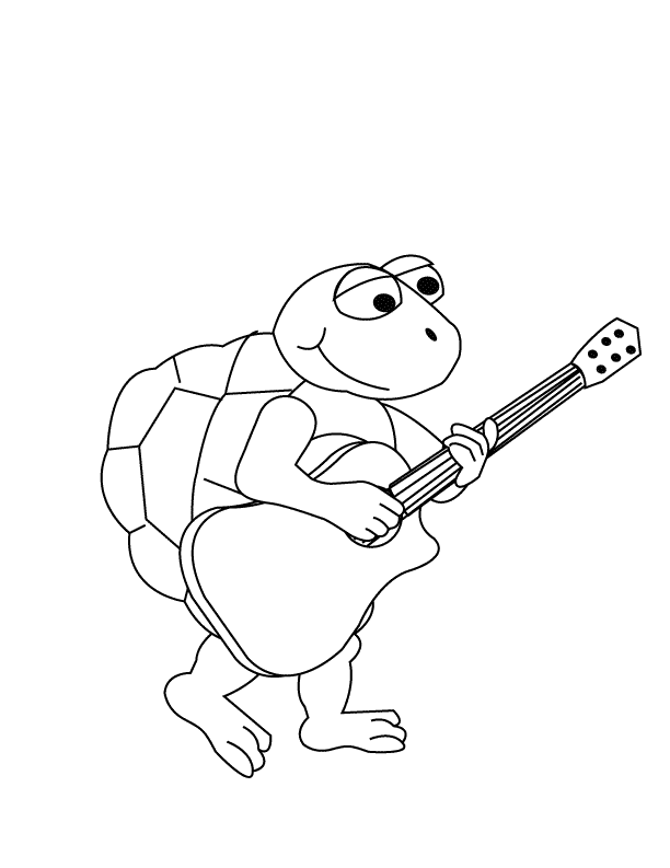 Tortoise_coloring page