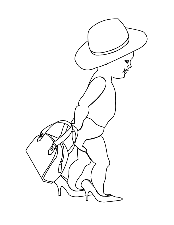 Baby_coloring page