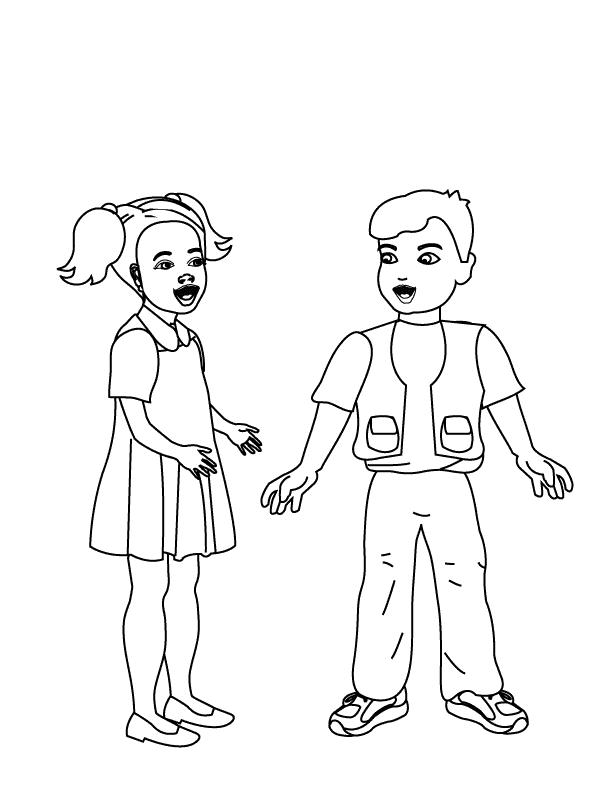 Coloring Pages - Children