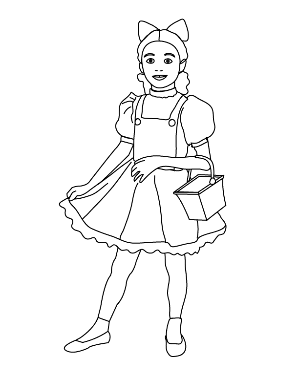 Dorothy_coloring page