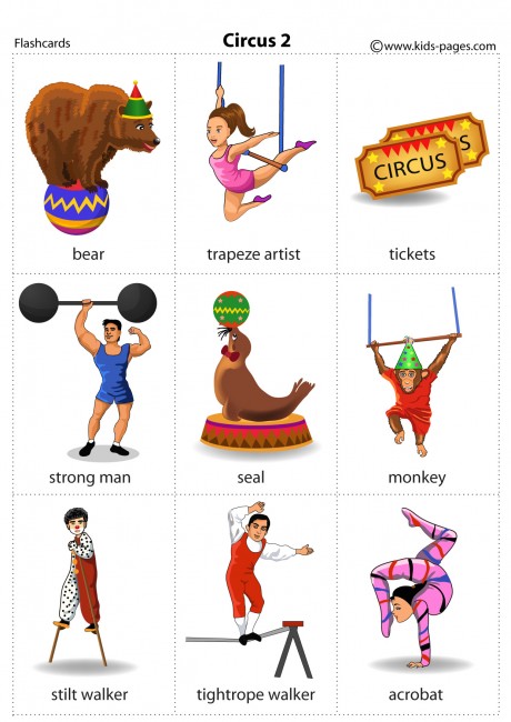 Circus 2 flashcard