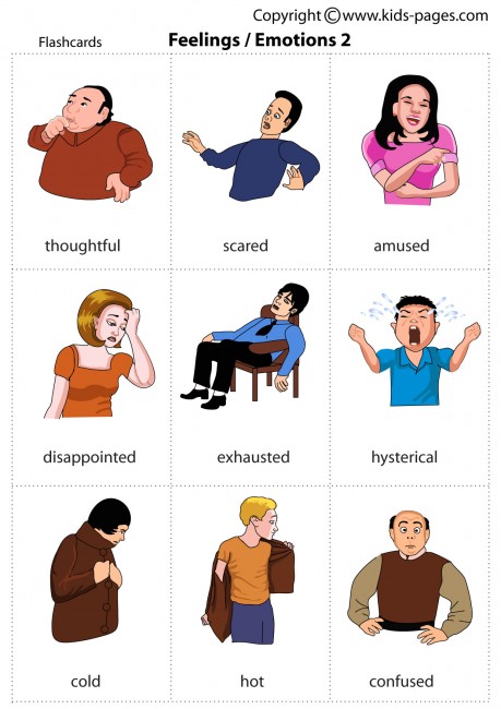 Feelings And Emotions2 flashcard
