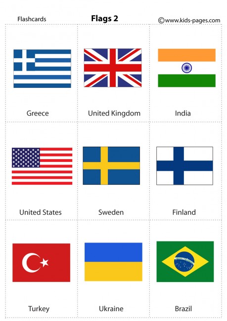 Flags 2 flashcard