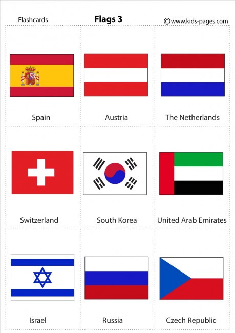 Flags 3 flashcard