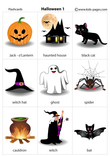 Halloween 1 Flashcard