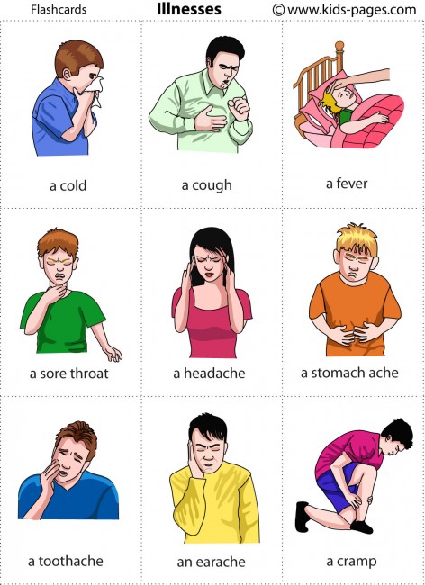 Illnesses flashcard