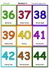 Numbers 5 flashcards