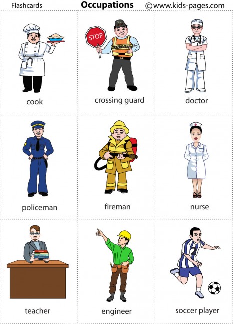 Occupations 1 flashcard