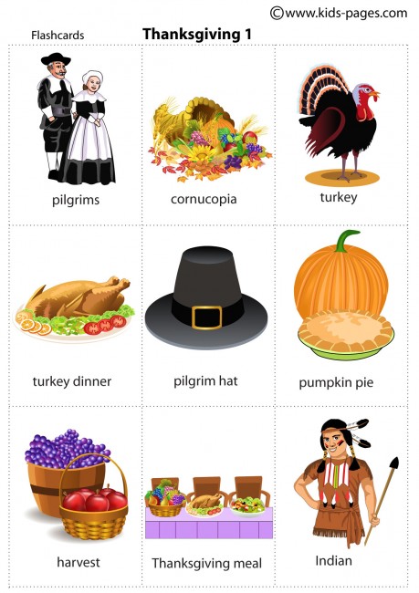 Thanksgiving 1 flashcard