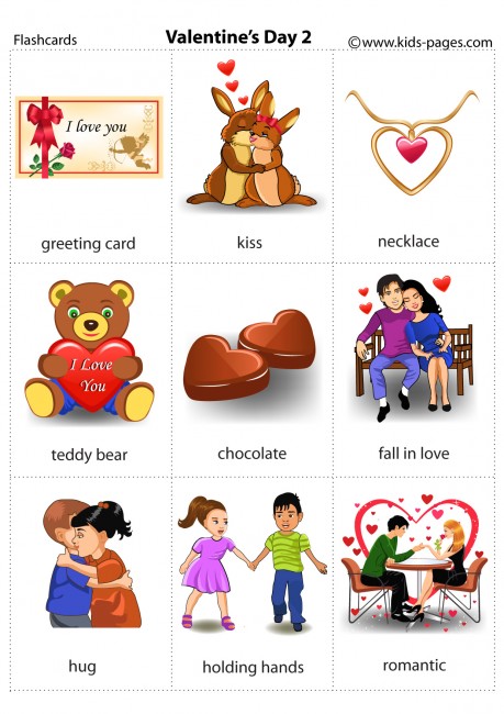 Valentine's Day 2 flashcard
