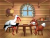 The Fox and the Stork 54 pieces