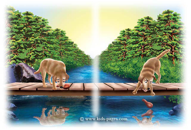 Aesop's Fables - The Dog and His Reflection