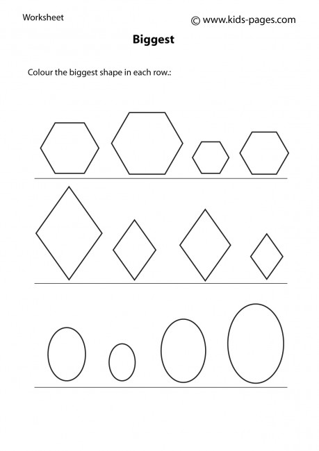 Big And Small Worksheets