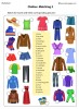 Clothes worksheets