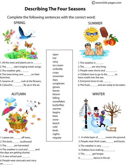 Seasons Description