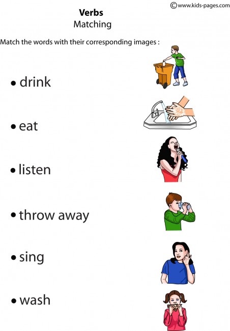 Verbs Matching 3